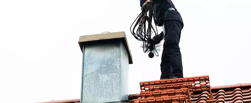 Chimney Brush Cleaning in Dedham, Massachusetts