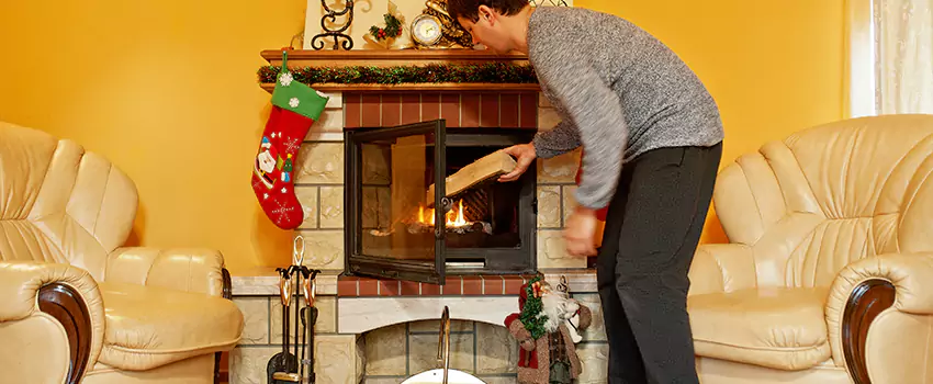 Gas to Wood-Burning Fireplace Conversion Services in Dedham, Massachusetts