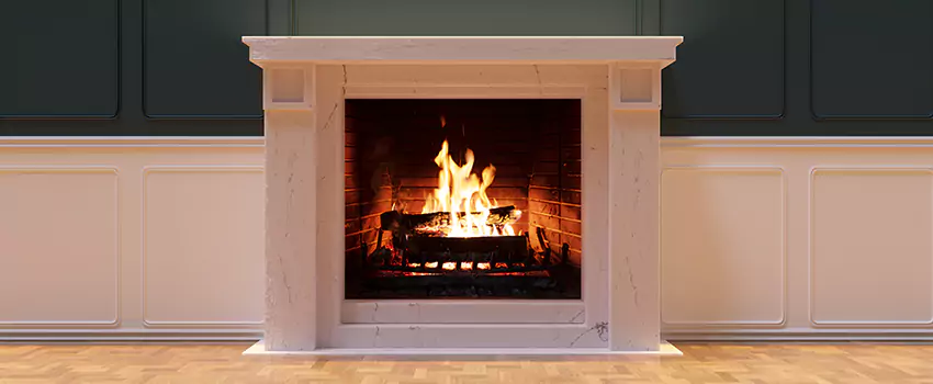 Open Flame Wood-Burning Fireplace Installation Services in Dedham, Massachusetts