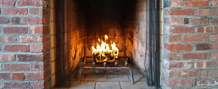 Repairing Damaged Fireplace Tiles in Dedham, Massachusetts