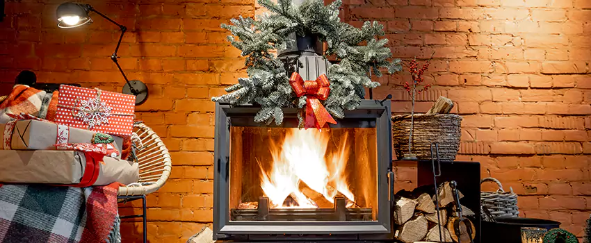 Travis Industries Linear Gas Fireplace Installation in Dedham, Massachusetts
