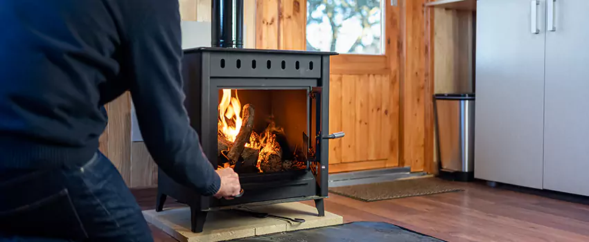 Open Hearth Wood Fireplace Installation in Dedham, MA