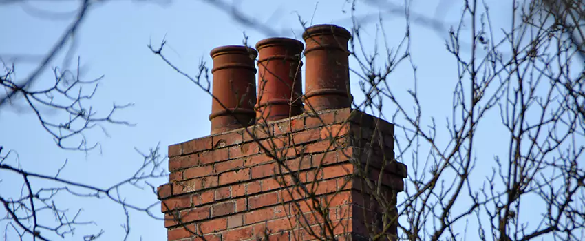Chimney Crown Installation For Brick Chimney in Dedham, Massachusetts