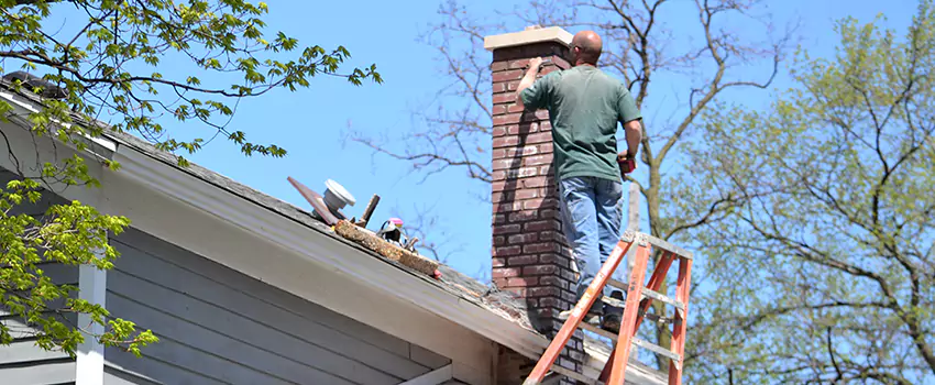 himney Crown Repair in Dedham, Massachusetts