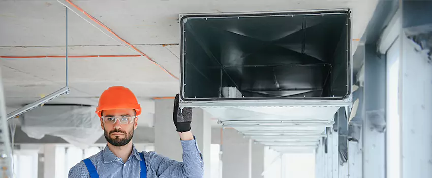 Clogged Air Duct Cleaning and Sanitizing in Dedham, MA