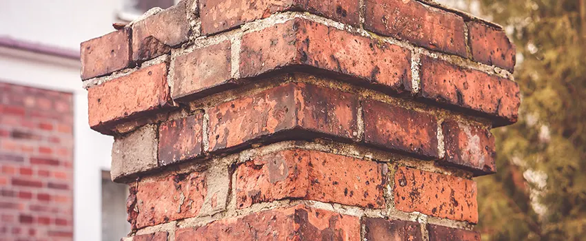 Cracked Chimney Bricks Repair Cost in Dedham, Massachusetts
