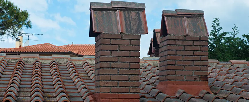 Chimney Maintenance for Cracked Tiles in Dedham, Massachusetts